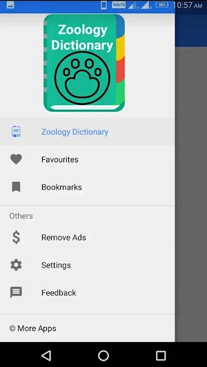 Zoology Dictionary Pro Screenshot 0