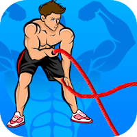 Battle ropes workout
