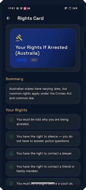 NOMAZRA —  Legal Assistant Screenshot 2