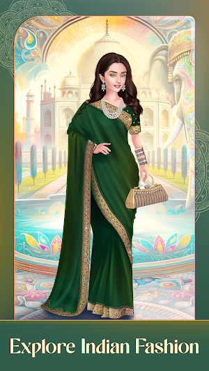 Indian Fashion Dressup Game Screenshot 3