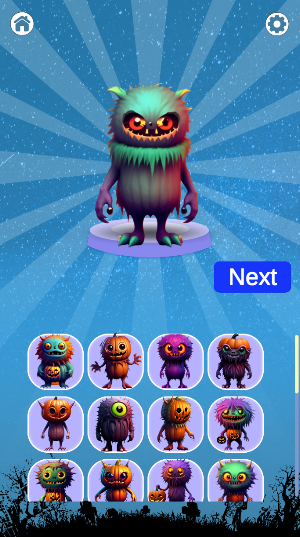 Halloween Monster Merge Screenshot 3