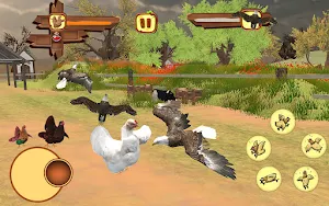Angry Hen Fighting Simulator Screenshot 0