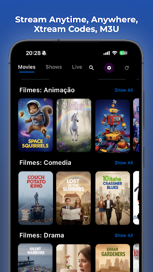 IPTV Now - Smart Player Screenshot 0