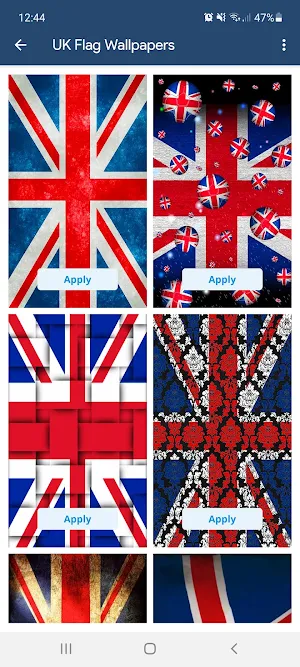 UK Flag Wallpapers Screenshot 0