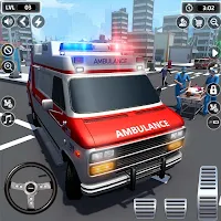 911 Firetruck Ambulance Game
