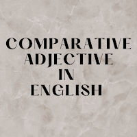 comparative adjective