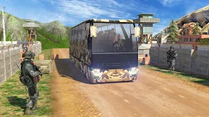 US Army Bus Driving Screenshot 0