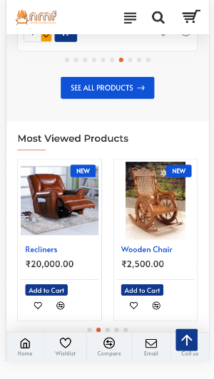 Noor Mohamed Furnitures Screenshot 3