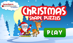 Christmas Games Shape Puzzles Screenshot 0