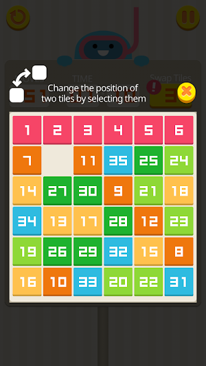 15 Puzzle: Slide the NUMBER PUZZLE Screenshot 2