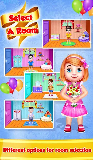 Valentine Room Decoration Game Screenshot 0
