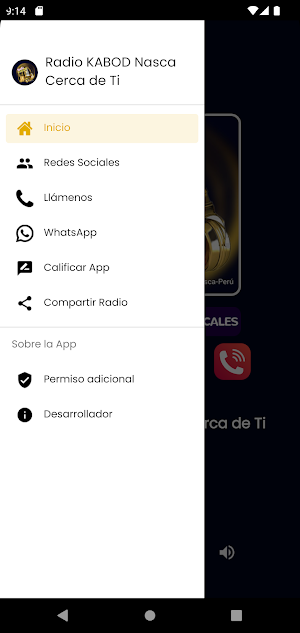 Radio KABOD Nasca Cerca de Ti Screenshot 2