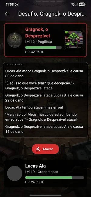 Rankers: RPG de Musculação Screenshot 3