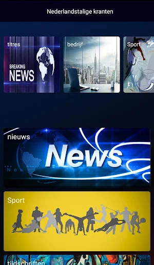 Nederlandstalige Kranten Screenshot 0