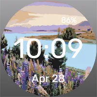 Drawn river - Watch Face