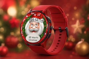 Santa Watch Face – Xmas 2026 Screenshot 3