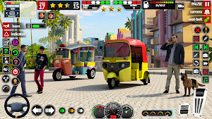 US Auto Rickshaw: Driving Game Screenshot 0