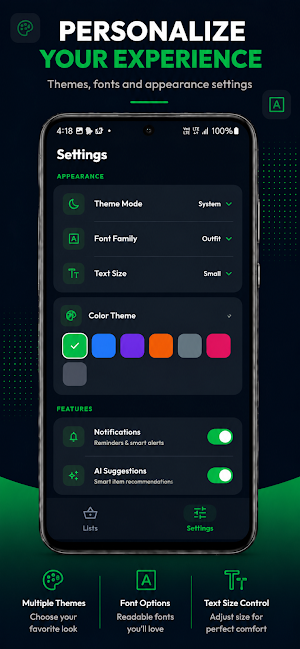Shopping list Screenshot 3