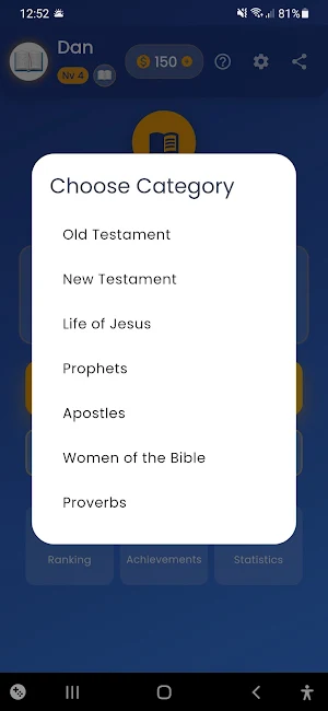 Bible Quiz: Trivia Game Screenshot 1