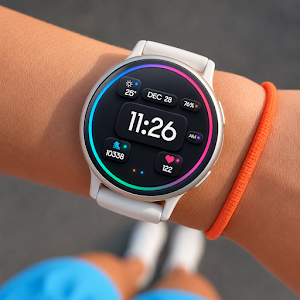 Amoled Neon Digital Watch Screenshot 3