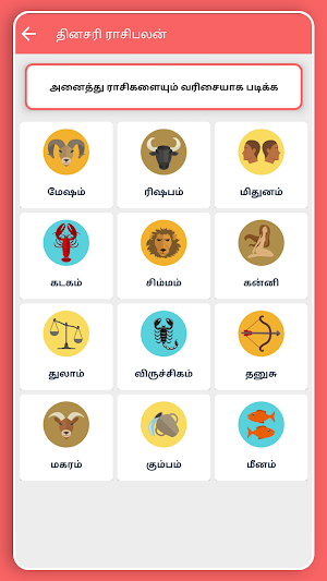 Rasipalangal தினசரி ராசிபலன்கள் Daily Horoscope Screenshot 2