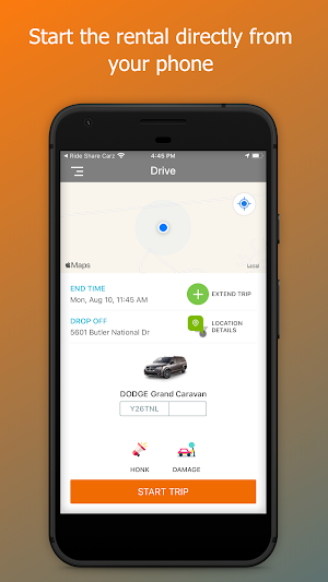 GS Car Rental Screenshot 2