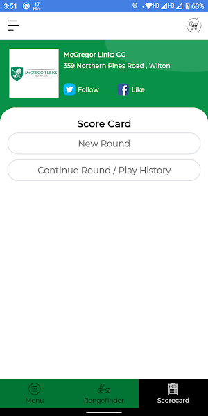 McGregor Links CC Screenshot 2