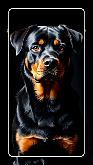 Rottweiler Dog Wallpaper Screenshot 3