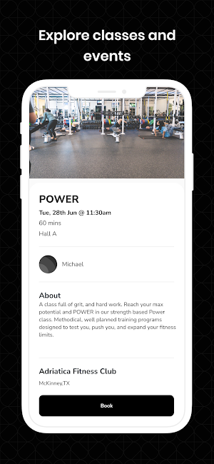 Adriatica Fitness Club Screenshot 2