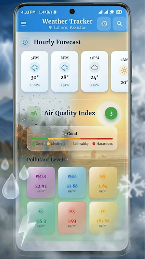 Daily Weather Tracker Screenshot 2
