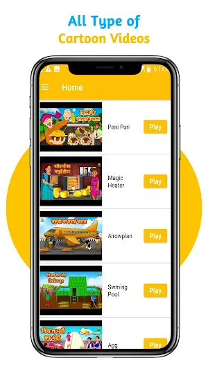 Kimbo : Cartoon Video App Screenshot 2