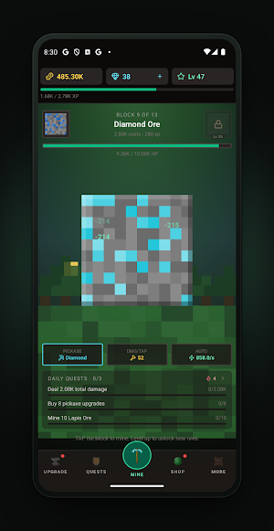 MineMineMine: Idle Miner Screenshot 1