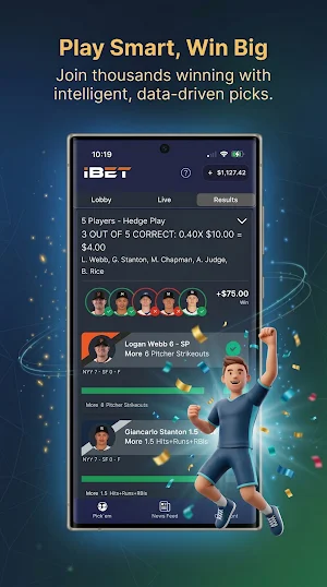 iBET Fantasy Sports Screenshot 0