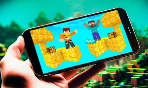 Lucky SkyBlock mod for MCPE Screenshot 3