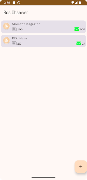 Rss Observer Screenshot 0