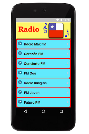 Chile Radio Stations Screenshot 0
