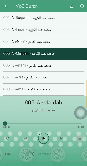 Muhammad Abdulkareem Mp3 Quran Screenshot 2