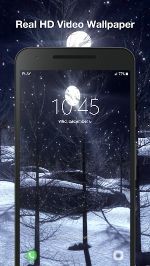 Snowfall Live Wallpaper Screenshot 3