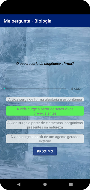 Me Pergunta! Biologia Screenshot 2