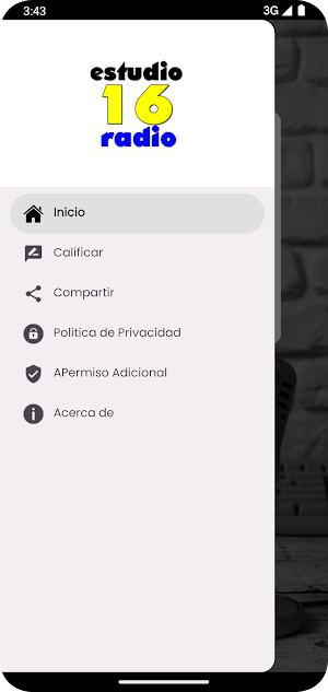 Estudio 16 Radio Screenshot 1