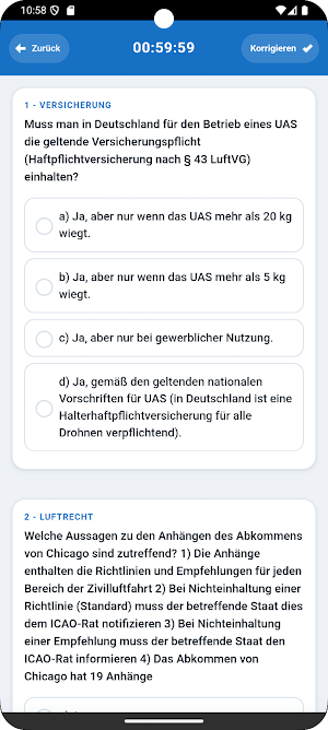 Drohnenführerschein A1-A3 Screenshot 2