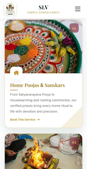 SLV Temple Consultancy Screenshot 1