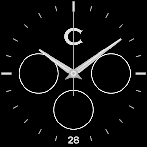 Classic Watch Face AOD Screenshot 0