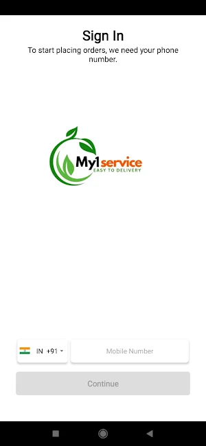 My1Service Screenshot 1