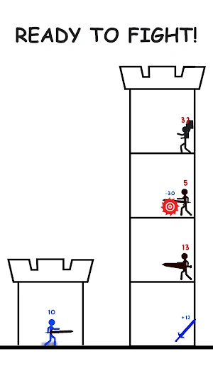 Stick Tower: Rainbow Friends Screenshot 0