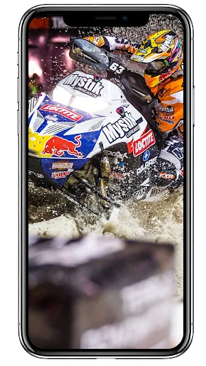 Snowcross Extreme Action Wallpaper Screenshot 0