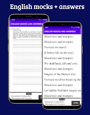 English; mocks & answers Screenshot 2