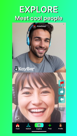 KayBer - Meet cool people! Screenshot 0