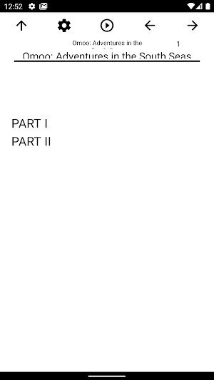 Book, Omoo: Adventures in the  Screenshot 0