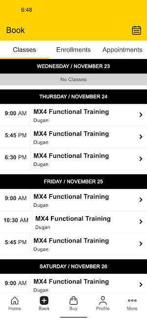 Tenth Legion Fitness Screenshot 1